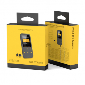 Energy Sistem Bluetooth-os 16GB MP4 lejátszó fekete-sárga (EN 447220)